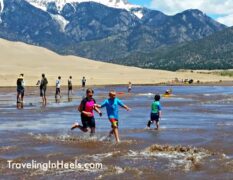Great Sand Dunes Medano Creek 4K Video 4K photo